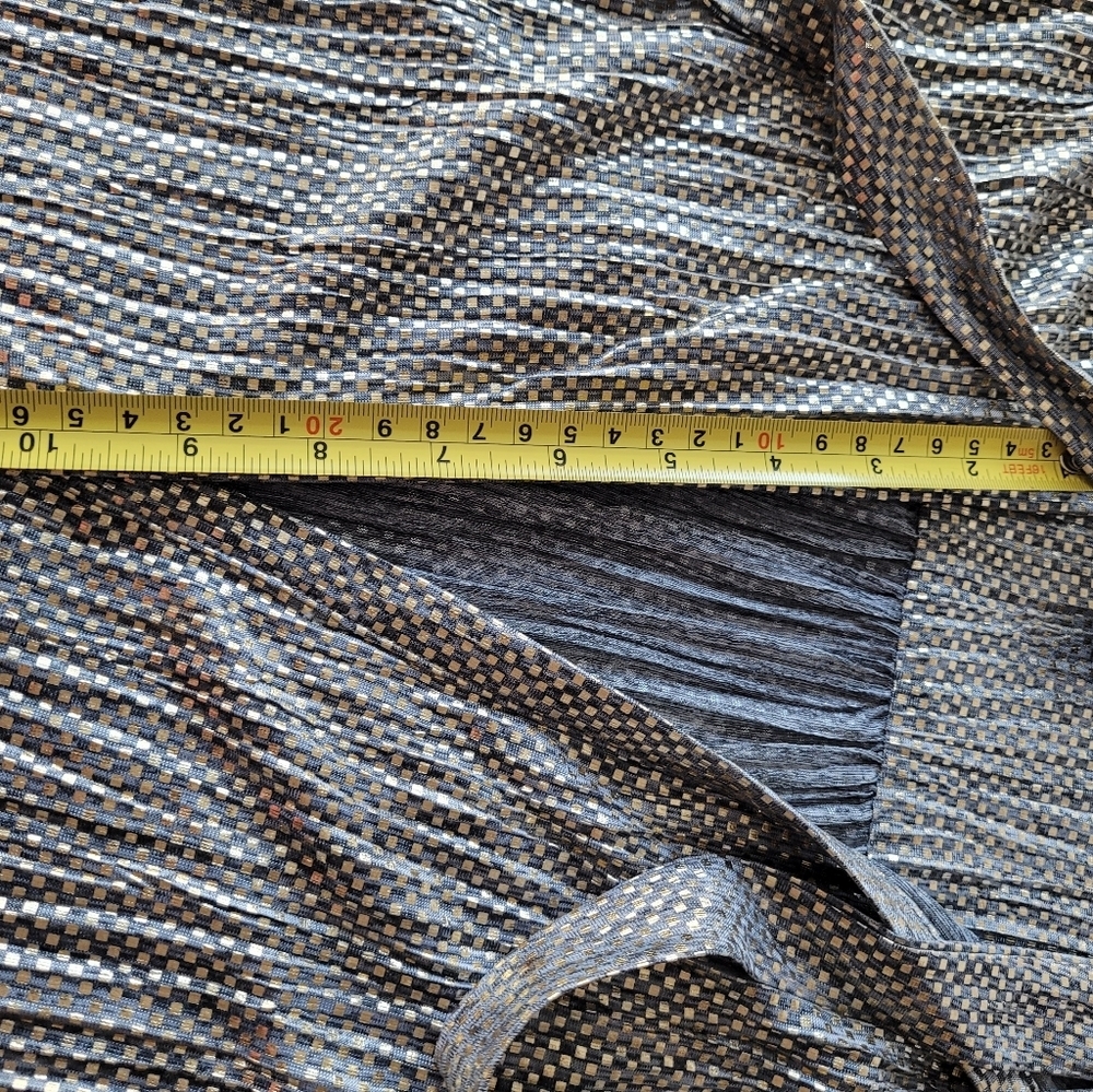 Anthropologie Metallic Textured Dress Size XL - Picture 11 of 13